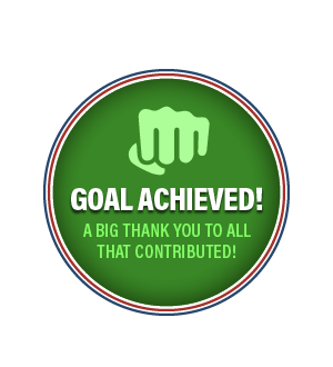 GOAL ACHIEVED! A big thank you to all that contributed!