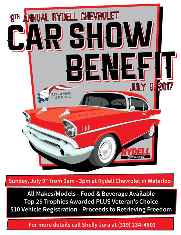 9th Annual Rydell Chevrolet Car Show Benefit
